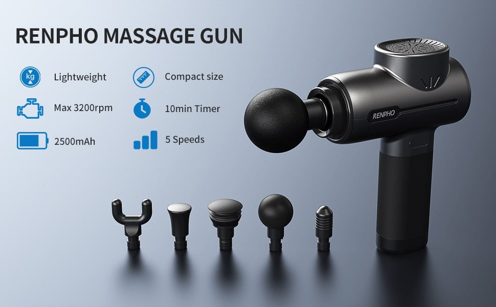 Pistola massaggiante Renpho: recensione, caratteristiche, prezzo