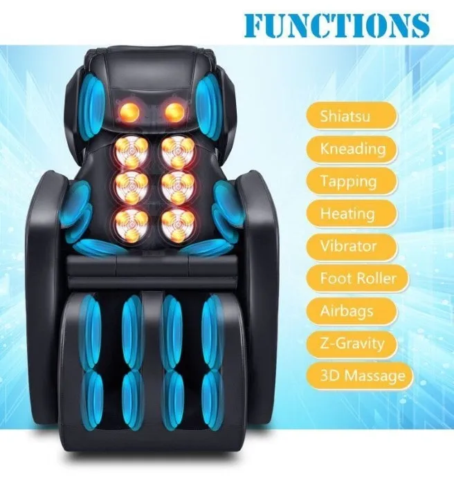 poltrona massaggiante shiatsu